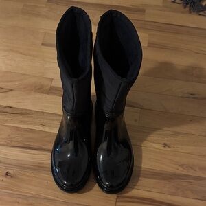 Tommy Hilfiger Black Winter & Rain Boots